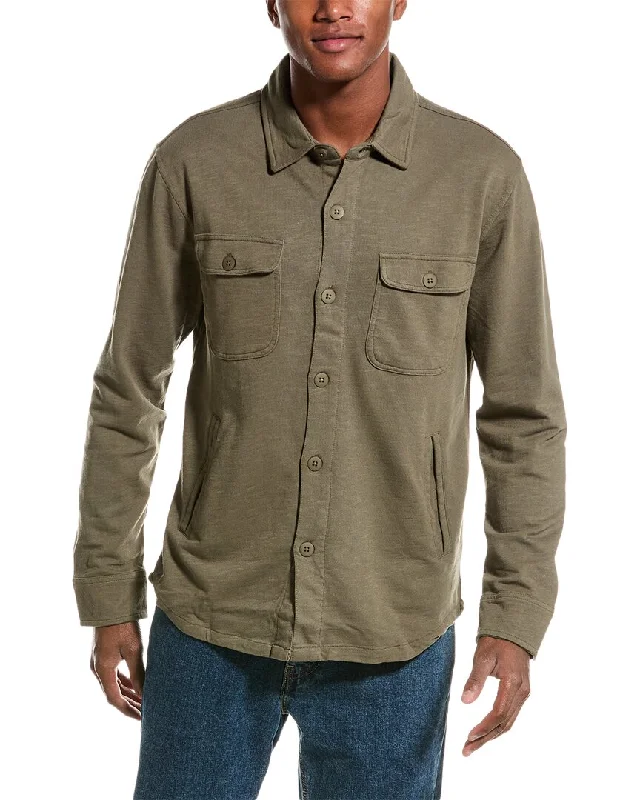 Grayers Hogan Knit Loopback Shirt Jacket