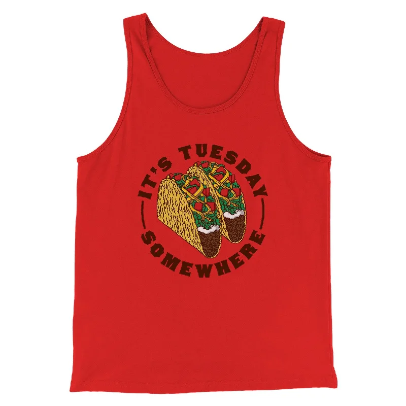 It's Tuesday Somewhere Men/Unisex Tank Top