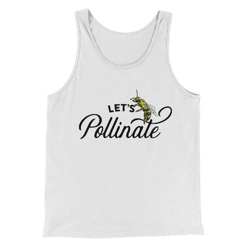 Let's Pollinate Men/Unisex Tank Top