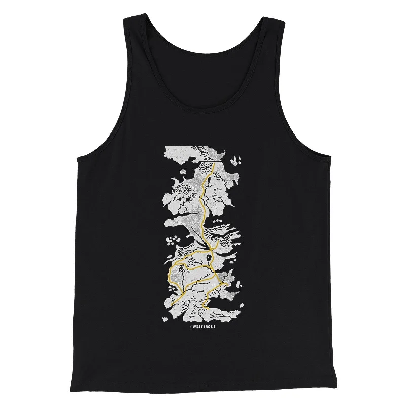 Map of Westeros Men/Unisex Tank Top