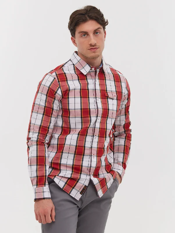 Marcin Long Sleeve Check Shirt