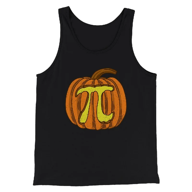 Pumpkin Pi Funny Thanksgiving Men/Unisex Tank Top