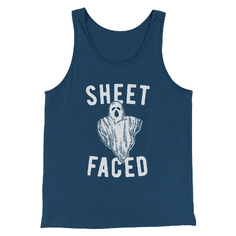 Sheet Faced Men/Unisex Tank Top