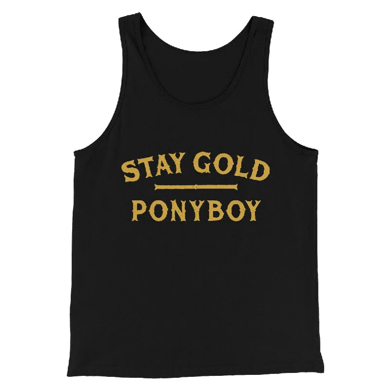 Stay Gold Ponyboy Men/Unisex Tank Top