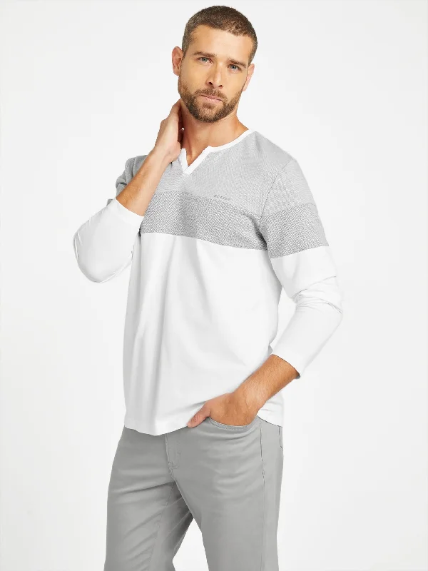 Stetson Split Long-Sleeve Tee