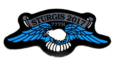 Sturgis Eagle Wing Sticker - 2017