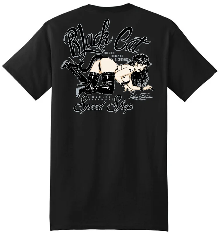 The Black Cat Speed Shop Classic Fit Tee