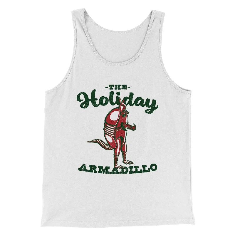 The Holiday Armadillo Men/Unisex Tank Top