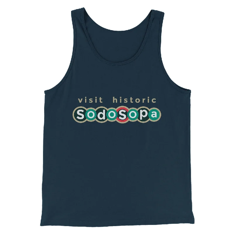 Visit Historic SodoSopa Men/Unisex Tank Top