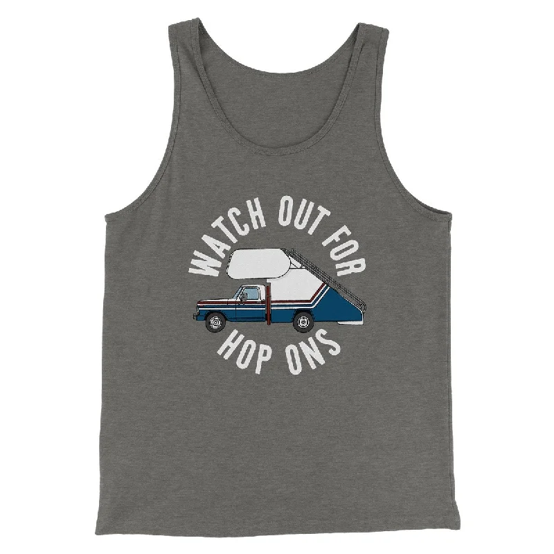 Watch Out For Hop-Ons Men/Unisex Tank Top