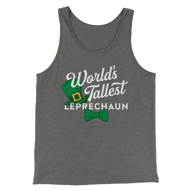 World's Tallest Leprechaun Men/Unisex Tank Top