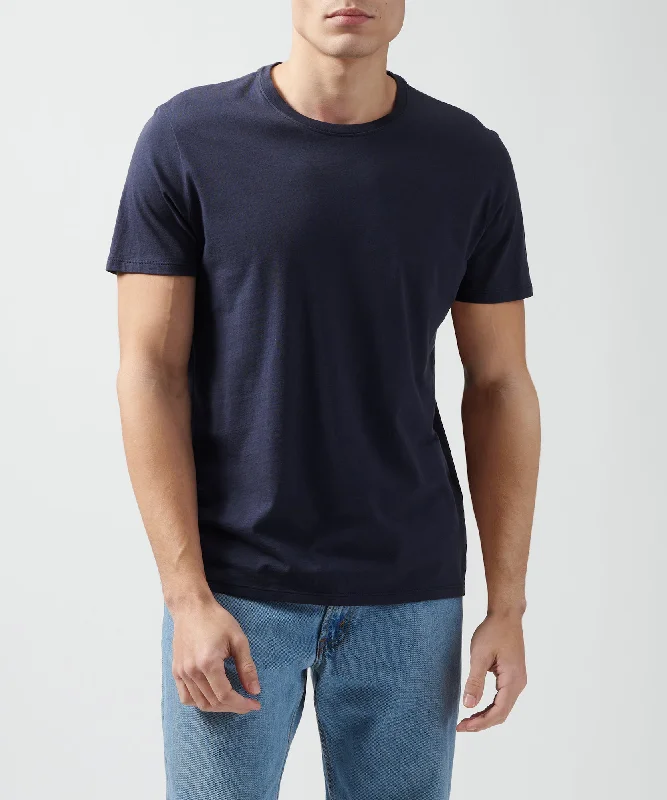 Classic Jersey Crew Neck Tee - Midnight