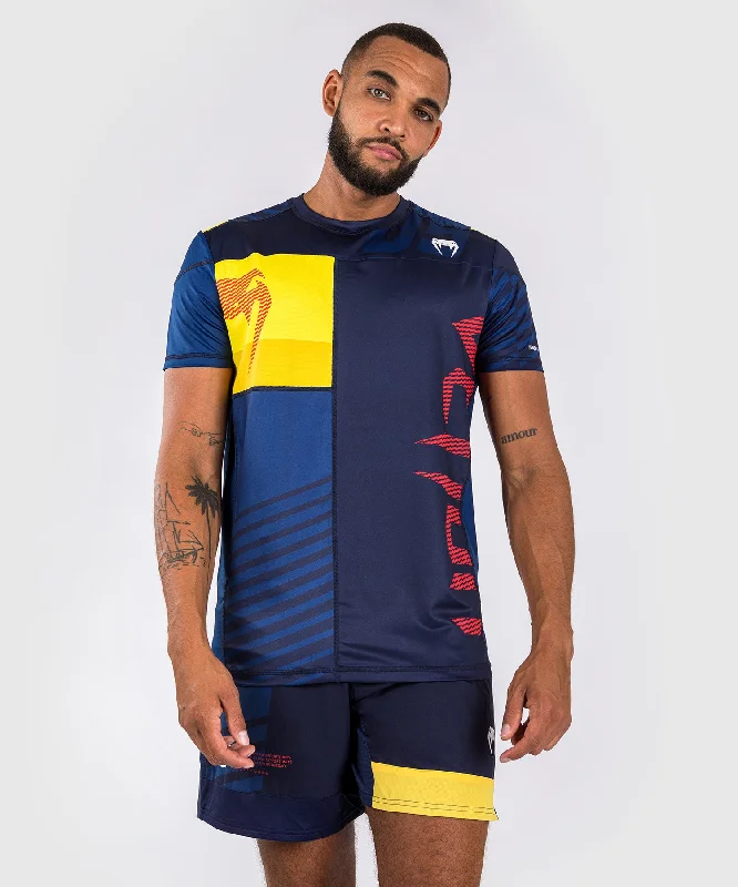 Venum Sport 05 Dry Tech T-shirt - Blue/Yellow