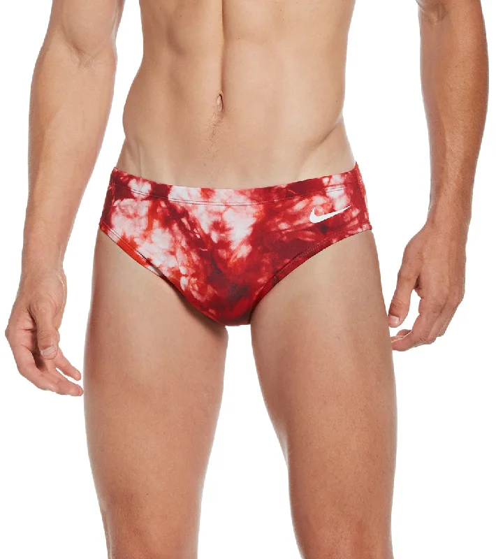 Soft men sport boxer briefs-Nike Tie Dye Brief