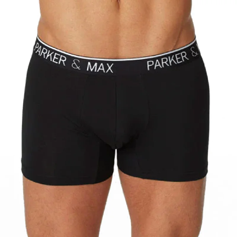 Stylish men briefs for everyday use-Parker & Max PMFPCS-BB1  Classic Cotton Stretch Boxer Brief