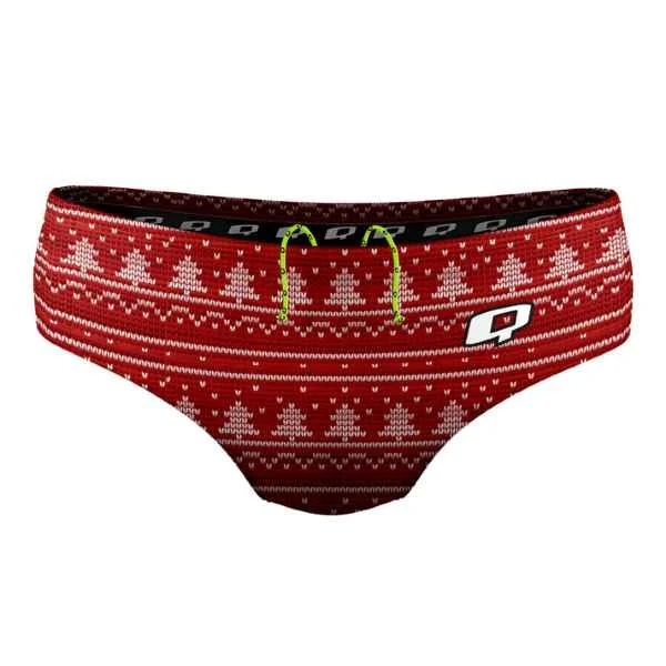 Men high-performance trunks-Q Swimwear And A Happy New Year Classic Brief Swimsuit