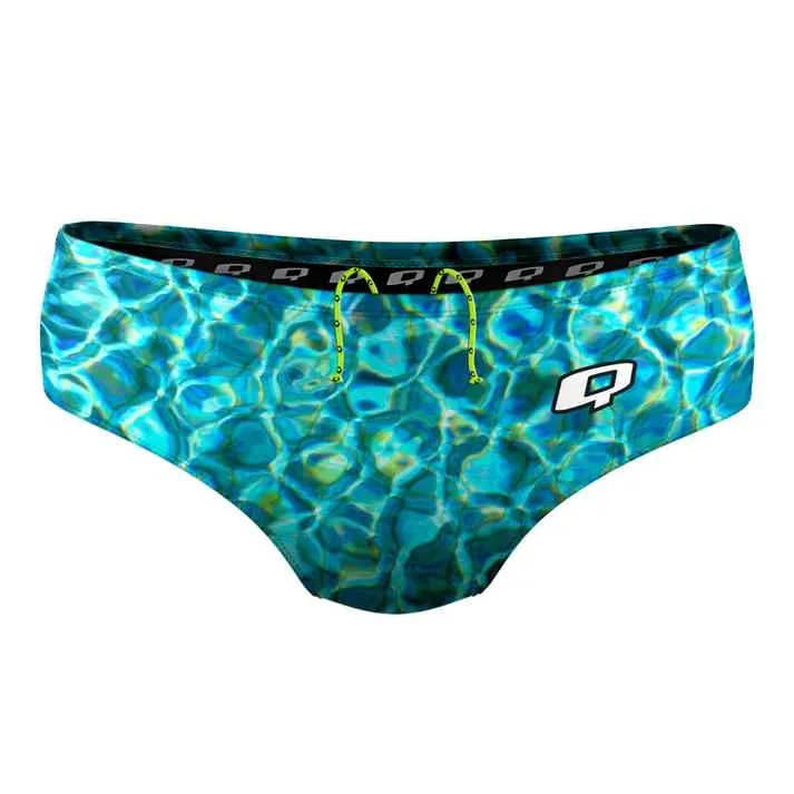 High-end men trunks-Q Swimwear Pool Camo Classic Brief