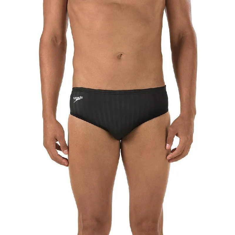 Men underwear with elastic waistband-Speedo Aquablade Brief Adult (Black) (12 under approved)