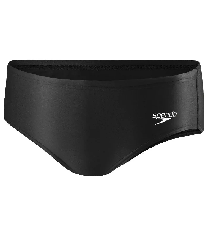 Men comfortable briefs for sleeping-Speedo Solid Lycra Brief Adult